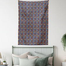 Nursery Doodle Forest Tapestry