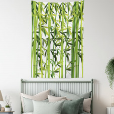 Fresh Green Plants Tapestry
