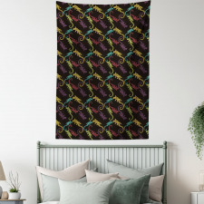 Reptiles Composition Tapestry
