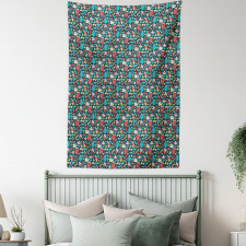 Ornate Fruits Foliage Tapestry