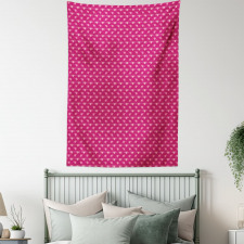 Doodle Pink Love Tapestry