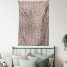 Coffee Beans and Stripes Tapestry