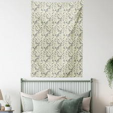 Blooming Spring Nature Theme Tapestry