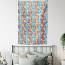 Brush Stroke Arrangement Tapestry