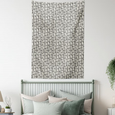 Japanese Nature Reeds Tapestry