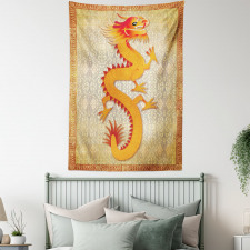 Chinese Folk Elements Tapestry