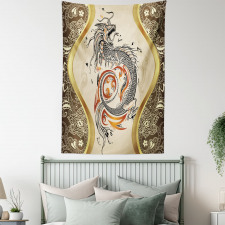 Serpent Mythological Tapestry