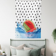 Fruit Seeds on Water Tapestry