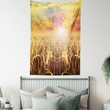 Anther Field Sunset Tapestry