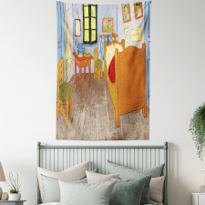 Painting of Room Interior Tapestry