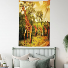 Safari Animals Tapestry