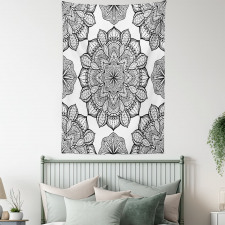 Floral Motifs Tapestry