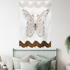 Abstract Retro Spring Tapestry