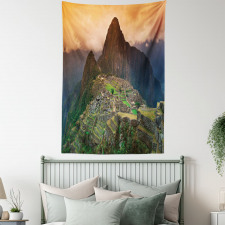 Machu Picchu Ruins Photo Tapestry