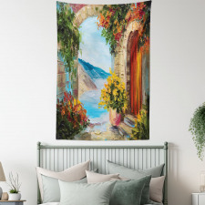 Italian Old Vineyard Tapestry