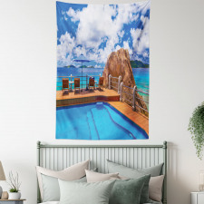 Vacation Resort Ocean Tapestry