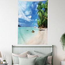 Seascape Nature Jungle Tapestry