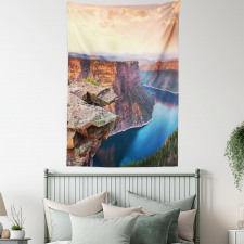 Flaming Gorge Area at Dusk Tapestry