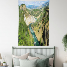 Yellowstone Calcite Springs Tapestry