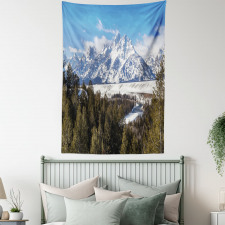 Magnificent Grand Teton Tapestry