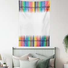 Straight Border Paint Crafts Tapestry