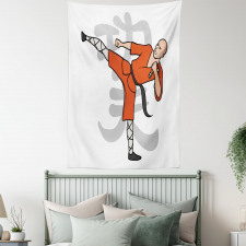 Eastern Martial Art Sports Tapestry