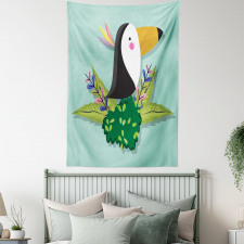 Tropic Tucan Bird Tapestry