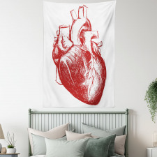 Sketch of Cardio Organ Tapestry