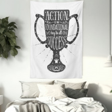 Motivational Saying Trophy Tapestry