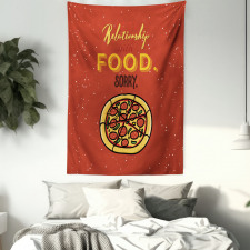 Pizza Relationship with Food Tapestry