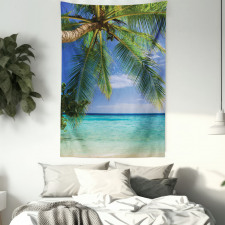 Paradise View Maldives Tapestry