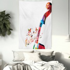 Creative Abstract Pegbox Art Tapestry