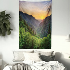 Newfound Gap Sunset Tapestry