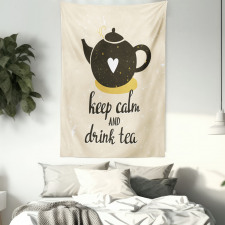 Drink Tea Teapot Tapestry