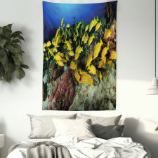 Tropical Fish Coral Reef Tapestry