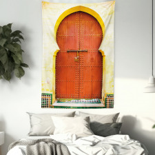 Historic Moroccan Door Tapestry