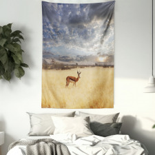 Antelope in Tranquil Nature Tapestry