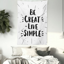 Creative Be Live Simple Tapestry