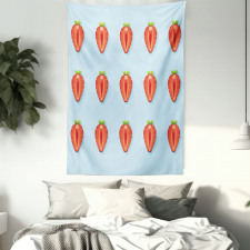 Symmetric Halved Strawberry Tapestry