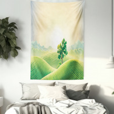 Sunrise on Rural Valley Tapestry