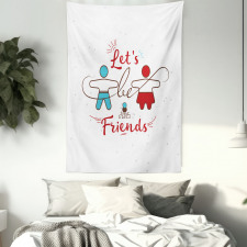 Sweetest Offer Buddies Tapestry