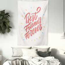 Colorful Buddies Art Tapestry