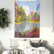 Vibrant Botany River Tapestry