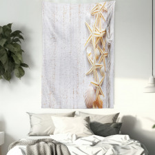 Seashells and Starfish Tapestry