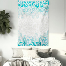 Floral Classic Design Tapestry