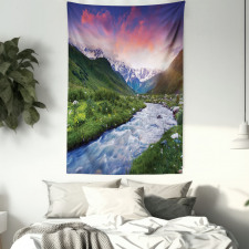 Georgia Caucasus Hills Tapestry