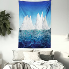 Antarctic Scene in Ocean Tapestry