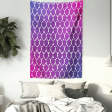 Squama Colors Tapestry