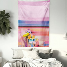 Abstract Fine Artwork Tapestry