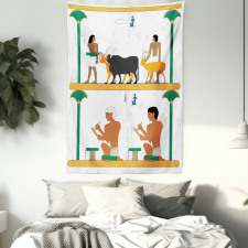 Man and Animal Tapestry